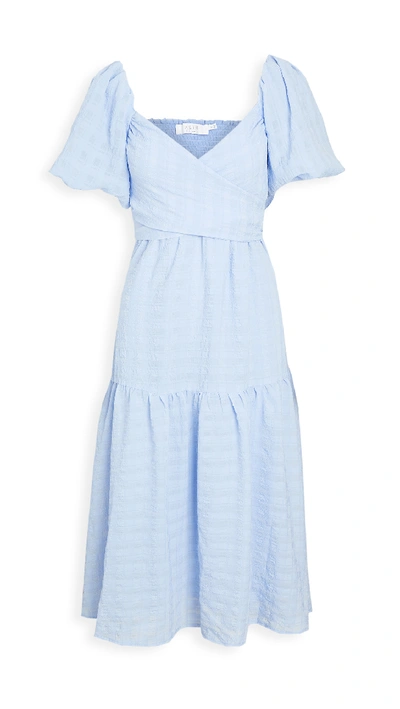 Shop Astr Sonnet Dress In Periwinkle