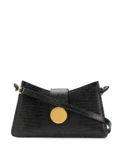 Shop Elleme Baguette Shoulder Bag In Black