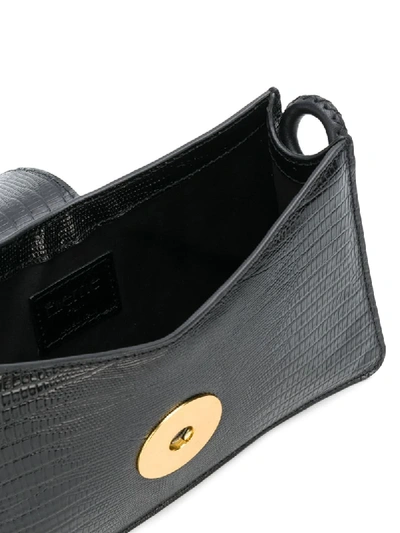 Shop Elleme Baguette Shoulder Bag In Black