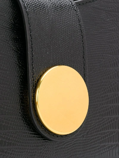 Shop Elleme Baguette Shoulder Bag In Black