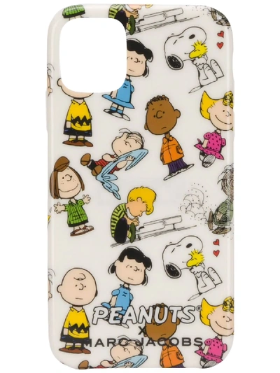 Shop Marc Jacobs Peanuts Iphone 11 Case In Neutrals