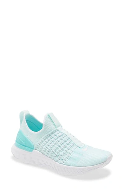 Nike React Phantom Run Flyknit 2 Women's Running Shoe (teal Tint) -  Clearance Sale In Teal Tint/ White/ Aurora Green | ModeSens