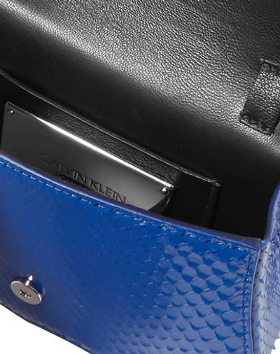 Shop Calvin Klein 205w39nyc Handbags In Blue