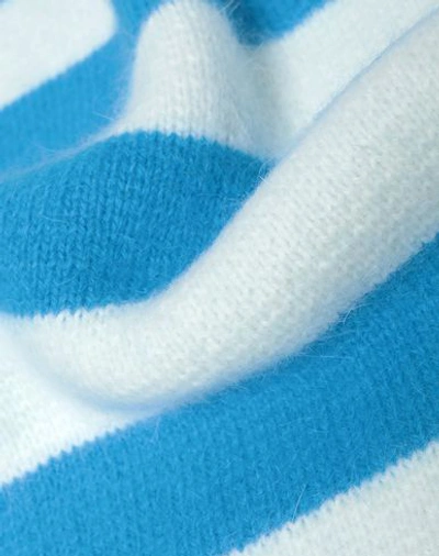 Shop Diane Von Furstenberg Scarves In Bright Blue