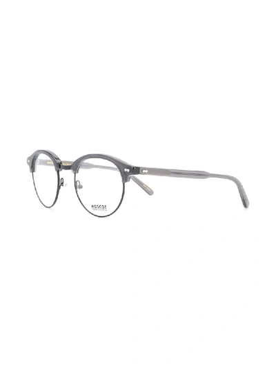 Shop Moscot Aidim Unisex Optical Glasses In Black