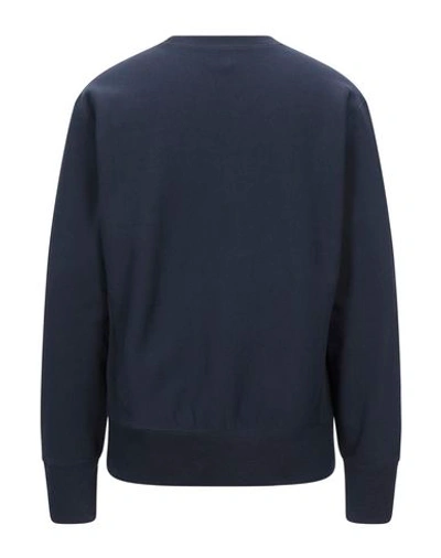 Shop Champion Sweatshirts In Dark Blue