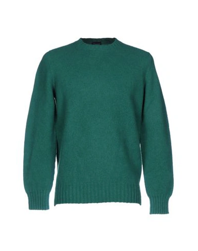 Shop Drumohr Sweater In Dark Green