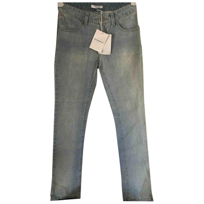 Pre-owned Givenchy Blue Denim - Jeans Jeans