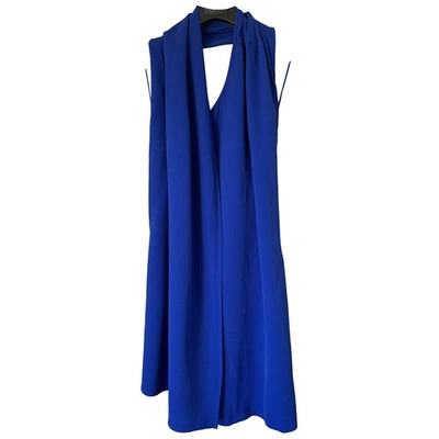 Pre-owned Stella Mccartney Mini Dress In Blue