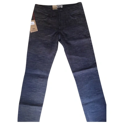 Pre-owned Naked & Famous Navy Cotton Jeans