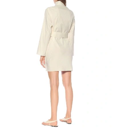 The Row Manuela Cotton Minidress In White