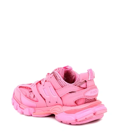 Shop Balenciaga Track Sneakers In Pink