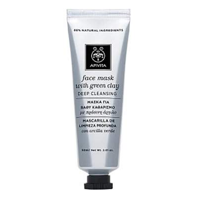 Shop Apivita Deep Cleansing Face Mask - Green Clay 50ml