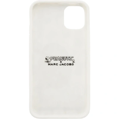 Shop Marc Jacobs White Peanuts Edition Iphone 11 Case In 101 White M