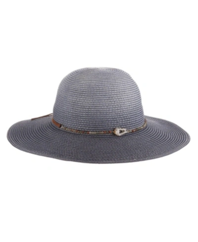 Shop Tommy Bahama Dip Dye Hat With Stone Band In Navy