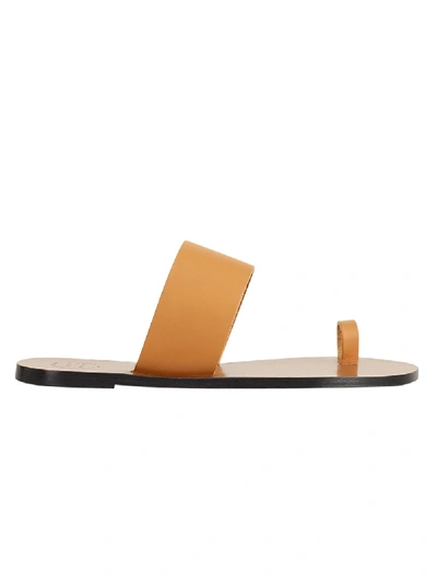 Shop Atp Atelier Astrid Terra Toe-strap Sandal