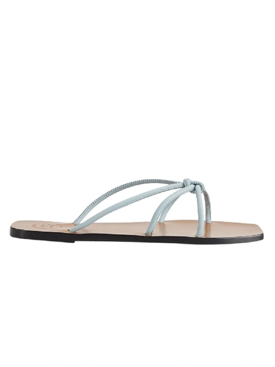 Shop Atp Atelier Panni Light Blue Sandals