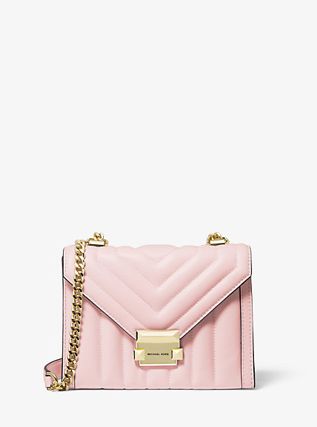 whitney small quilted leather convertible shoulder bag