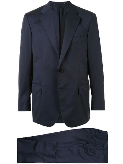 Shop Brioni Two-piece Formal Suit In Blue