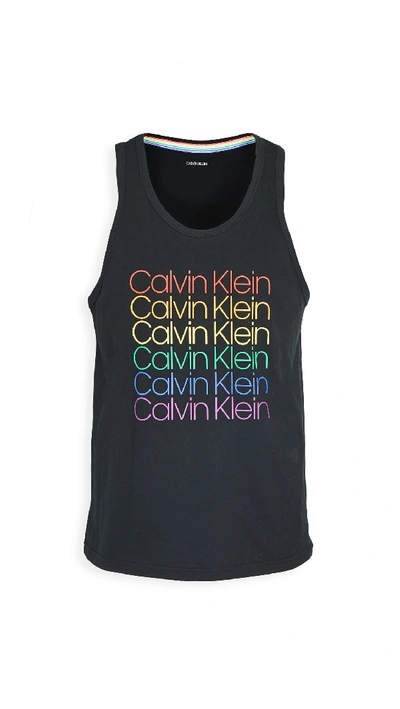 Shop Calvin Klein Underwear Tank In Black