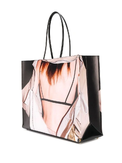 Shop N°21 Maxi Printed Shopping Bag In Neutrals