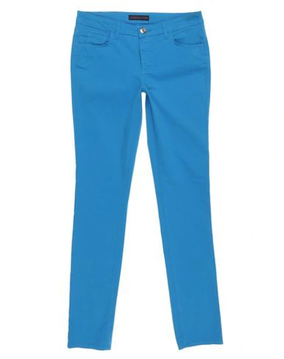 Shop Trussardi Jeans Pants In Azure