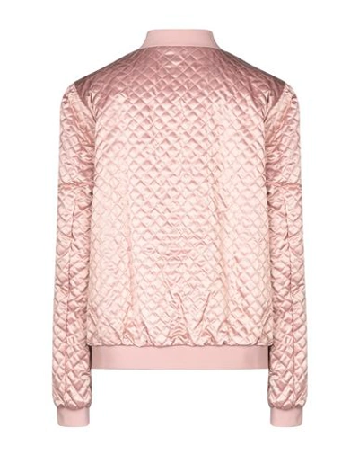 Shop Add Bomber In Pastel Pink