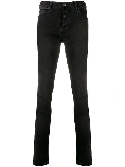 Shop Ksubi Chitch Krow Slim-fit Jeans In Black