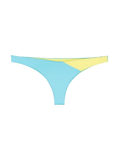 Shop Mc2 Saint Barth Bikini Bottom In Blue