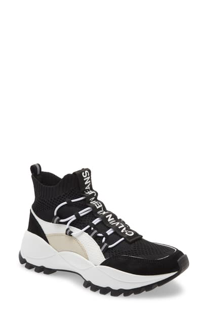 calvin klein high tops black