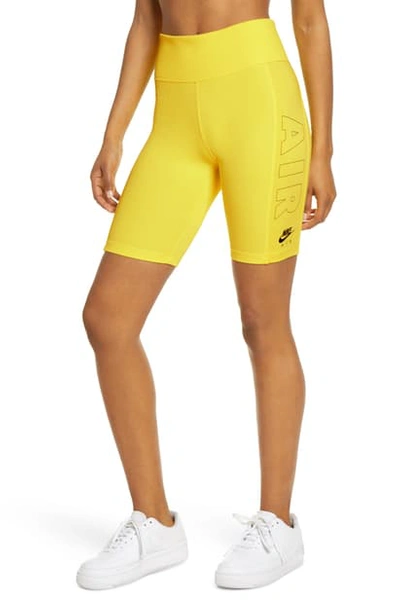 Shop Nike Air Bike Shorts In Optiye