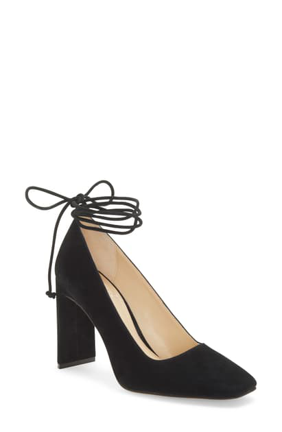 vince camuto lace up heels