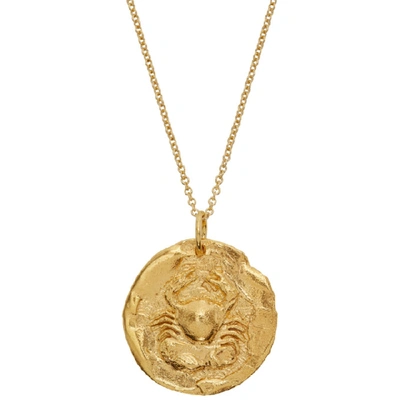 Shop Alighieri Gold The Scattered Decade, Chapter I Necklace