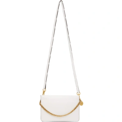 Shop Givenchy White And Beige Cross3 Bag In 118 Wht/bg