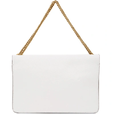 Shop Givenchy White And Beige Cross3 Bag In 118 Wht/bg