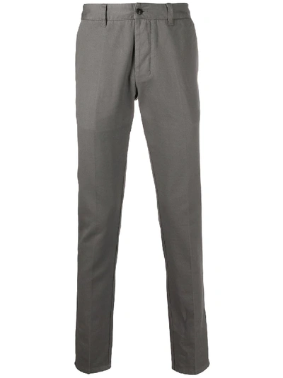 Shop Ami Alexandre Mattiussi Chino Trousers In Grey