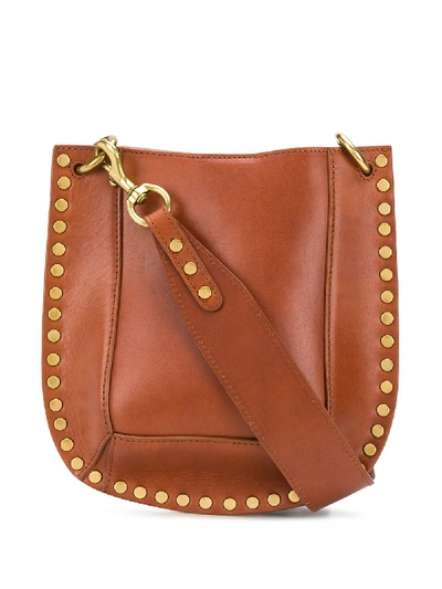 Shop Isabel Marant Nasko Crossbody Bag In Brown