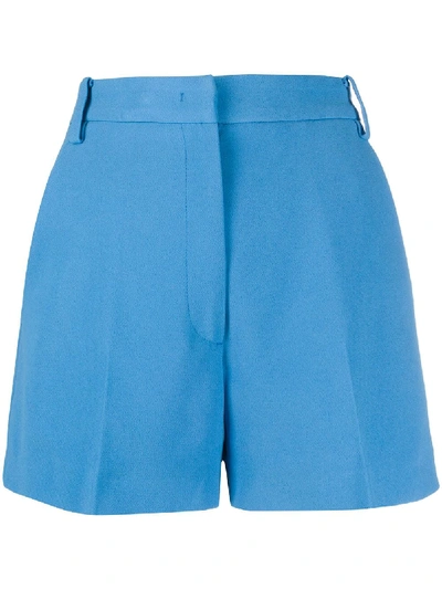 Shop N°21 Short Tailored Shorts In Blue