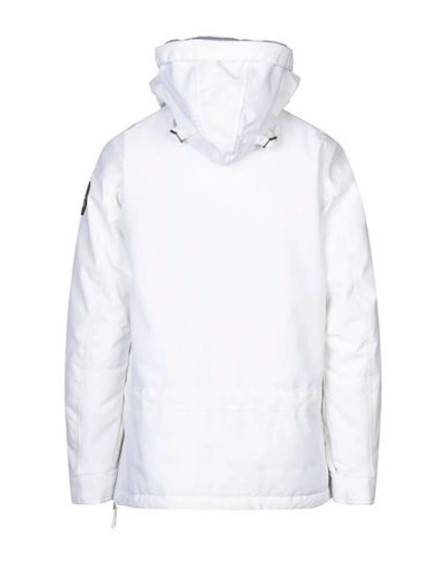 Shop Napapijri Jackets In White