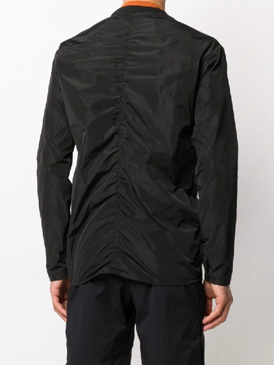 Shop A-cold-wall* Invisible Zip Sweatshirt In Black