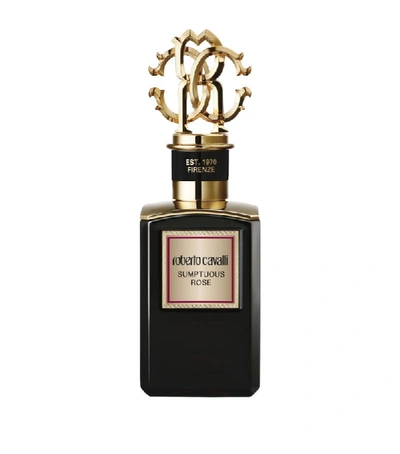 Shop Roberto Cavalli Gold Collection Sumptuous Rose Eau De Parfum (100ml) In White