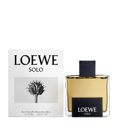 Shop Loewe Solo Eau De Toilette In White