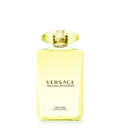Shop Versace Yellow Diamond Shower Gel (200ml) In White