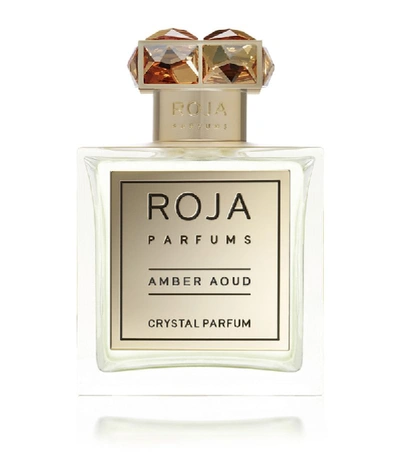 Shop Roja Parfums Amber Aoud Crystal Pure Perfume (100ml) In White