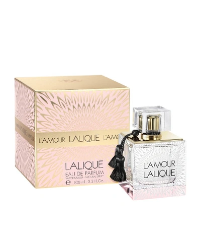 Shop Lalique L'amour Eau De Parfum (100ml) In White