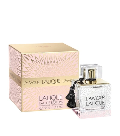 Shop Lalique L?amour Eau De Parfum (50ml) In White