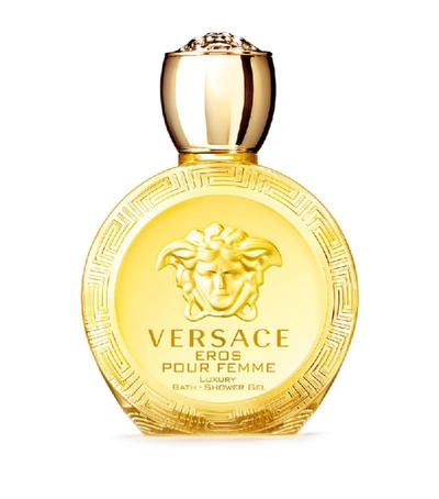 Shop Versace Eros Femme Bath And Shower Gel In White