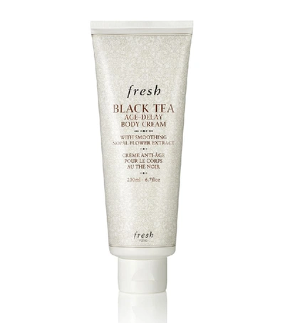Shop Fresh Black Tea Age-delay Body Cream In White