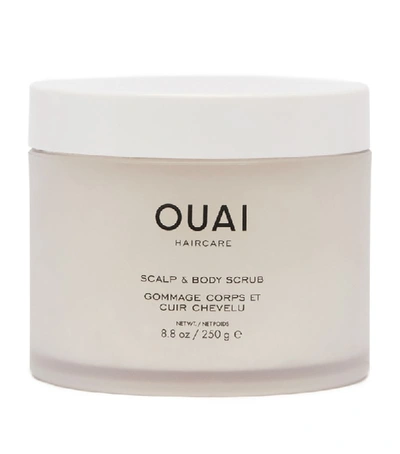 Shop Ouai Scalp And Body Scrub (250g) In White