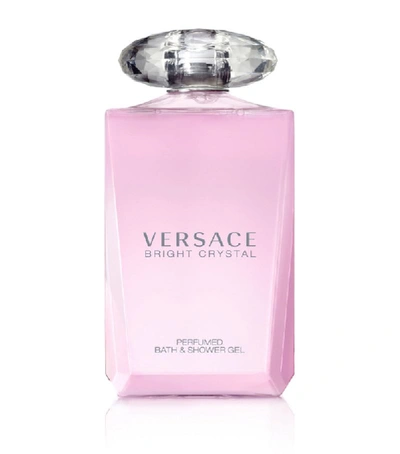 Shop Versace Bright Crystal Bath & Shower Gel In Multi